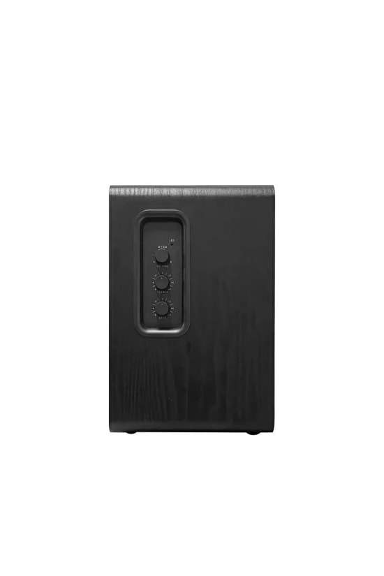 Thonet Vander Vertrag 2.0 80W Siyah Hoparlör (VERTRAG-SIYAH) - 1+1 Kanal, Bluetooth, 80W RMS, Sinema Ses Sistemi