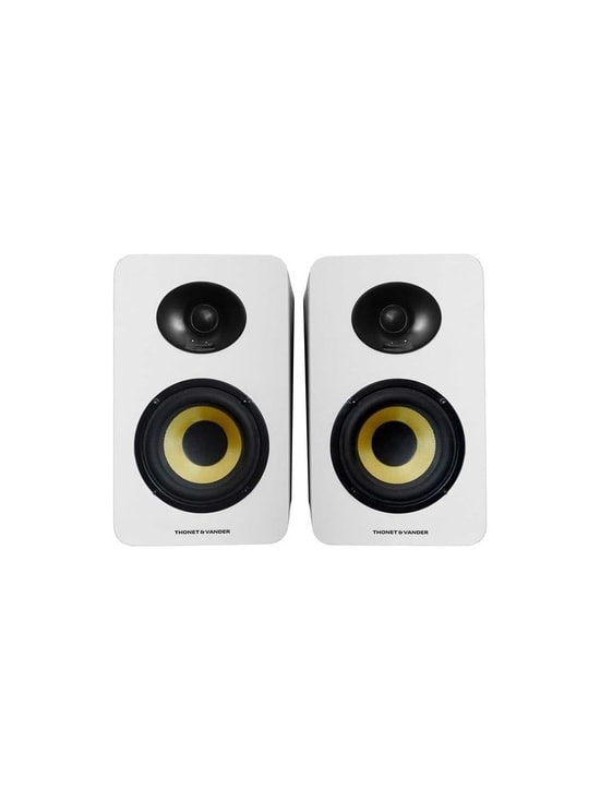 Thonet Vander Vertrag 2.0 80W Beyaz Hoparlör (VERTRAG-BEYAZ) - 1+1 Kanal, Bluetooth, 80W RMS, Sinema Ses Sistemi