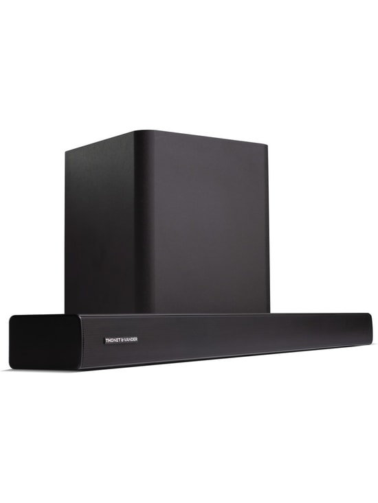 Thonet Vander Stern 2.0 100W Siyah Hoparlör (STERN) - 2.0 Kanal, Bluetooth, 100W RMS Güç, Sinema ve Müzik Ses Sistemi