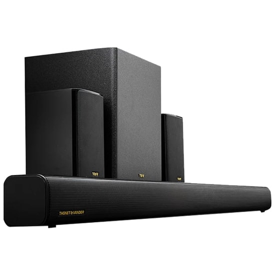 Thonet Vander Rein Bluetooth Hoparlör (REIN) - 20W Güç, TWS Teknolojisi, Suya Dayanıklı IPX7, Siyah Renk Tasarımı