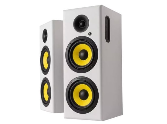 Thonet Vander Hoch 2.0 70W Beyaz Hoparlör (HOCH-BEYAZ) - 1+1 Kanal, Bluetooth, 70W RMS, Hi-Fi Sinema Ses Sistemi