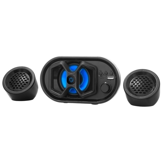 Frisby FS-2422U 2+1 Siyah Bluetooth Hoparlör Ses Sistemi - 11W RMS, USB, TF Kart, Aux, Subwoofer, 2.1 Kanal Yapısı