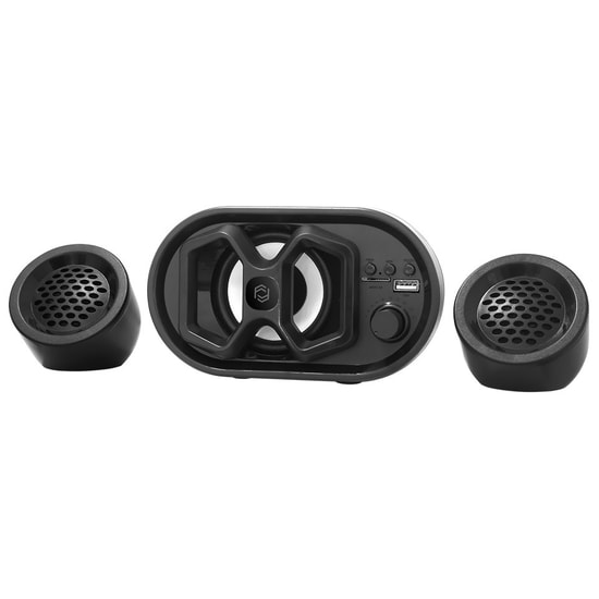 Frisby FS-2422U 2+1 Siyah Bluetooth Hoparlör Ses Sistemi - 11W RMS, USB, TF Kart, Aux, Subwoofer, 2.1 Kanal Yapısı