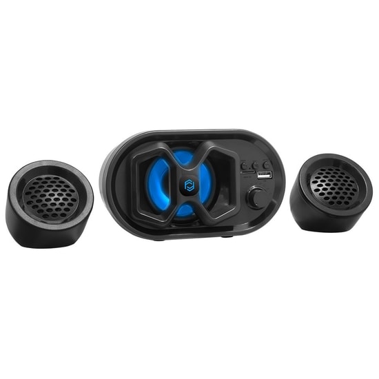 Frisby FS-2422U 2+1 Siyah Bluetooth Hoparlör Ses Sistemi - 11W RMS, USB, TF Kart, Aux, Subwoofer, 2.1 Kanal Yapısı