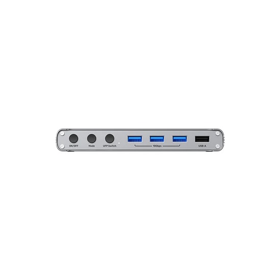 Unitek D1118AGY01-EU USB-C 10Gbps HDMI KVM Switch - 2 Bilgisayar 1 Monitör Paylaşımı, 4K 30Hz, 5 Port USB Çoklayıcı