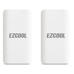 Ezcool EZ-W580AN 1200Mbps 1km Dış Ortam Access Point - 5.8GHz WiFi, 8dBi Anten, 2'li Set, IP65, 2x Gigabit Port, POE