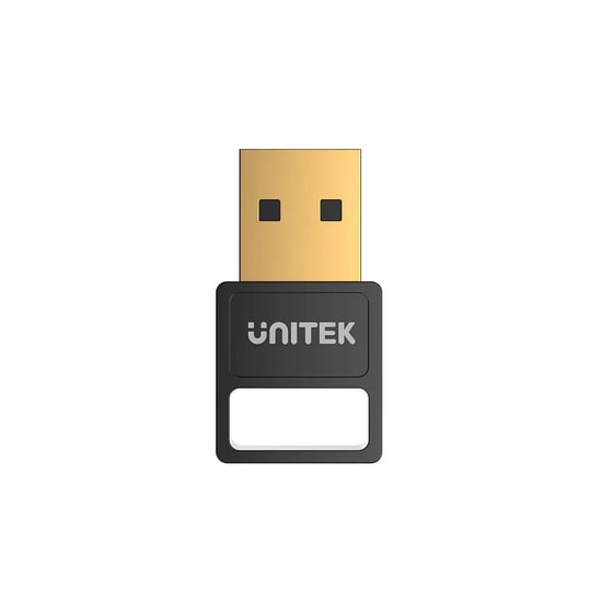 Unitek B105B Bluetooth 5.3 USB Adaptör - 30 Metre Menzil, 7 Cihaz Bağlantısı, Windows 11/10/8.1 Tak Çalıştır