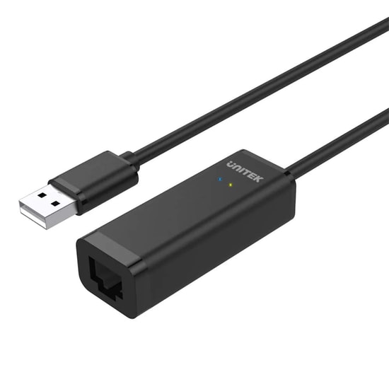 Unitek Y-1468 USB 2.0 to Megabit Ethernet Dönüştürücü - 10/100 Mbps Hız, RJ45 Bağlantı, Profesyonel Ağ Adaptörü
