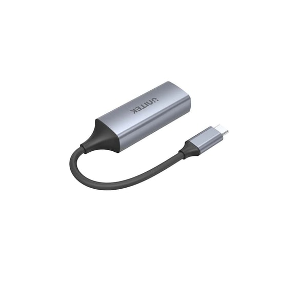 Unitek U1312A USB Type-C to Gigabit Ethernet Ağ Adaptörü Dönüştürücü - 1 Gbps Veri Hızı, 10/100/1000 Mbps, Beyaz Kablo