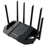 Asus TUF Gaming TUF-BE6500 WiFi 7 6500 Mbps Dual Band Router - 5 Port, 2.5G WAN/LAN, AiMesh, AiProtection, VPN, USB