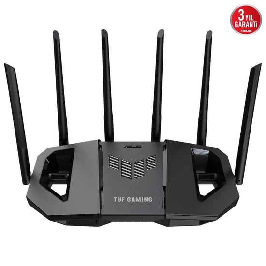 Asus TUF Gaming TUF-BE6500 WiFi 7 6500 Mbps Dual Band Router - 5 Port, 2.5G WAN/LAN, AiMesh, AiProtection, VPN, USB