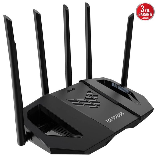 Asus TUF Gaming TUF-BE6500 WiFi 7 6500 Mbps Dual Band Router - 5 Port, 2.5G WAN/LAN, AiMesh, AiProtection, VPN, USB
