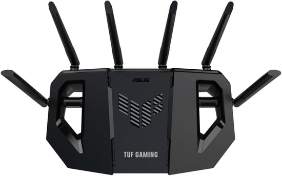 Asus TUF Gaming TUF-BE6500 WiFi 7 6500 Mbps Dual Band Router - 5 Port, 2.5G WAN/LAN, AiMesh, AiProtection, VPN, USB