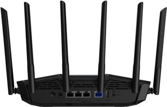 Asus TUF Gaming TUF-BE6500 WiFi 7 6500 Mbps Dual Band Router - 5 Port, 2.5G WAN/LAN, AiMesh, AiProtection, VPN, USB