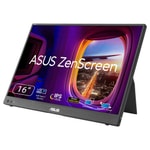 Asus ZenScreen MB16FC 16" WUXGA Taşınabilir IPS Monitör - 1920x1200, 75Hz, 5ms, 16:10, Low Blue Light, Flicker Free