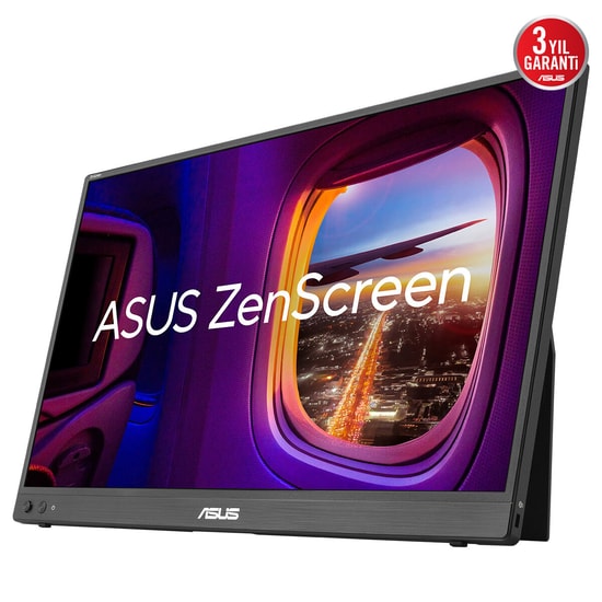 Asus ZenScreen MB16FC 16" WUXGA Taşınabilir IPS Monitör - 1920x1200, 75Hz, 5ms, 16:10, Low Blue Light, Flicker Free