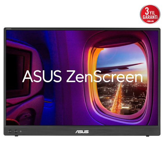 Asus ZenScreen MB16FC 16" WUXGA Taşınabilir IPS Monitör - 1920x1200, 75Hz, 5ms, 16:10, Low Blue Light, Flicker Free