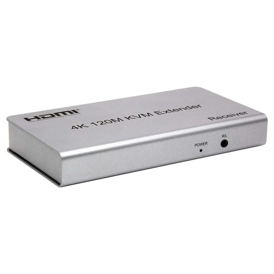 Ezcool EZ-3020EX HDMI USB KVM Extender 4K - 120 Metre Mesafe, Cat5e/Cat6 Üzerinden Görüntü ve USB Uzatma Seti