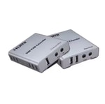 Ezcool EZ-2010EX HDMI USB KVM Extender 1080P - 60 Metre Mesafe, Cat5e/Cat6 Üzerinden Görüntü ve USB Uzatma Seti