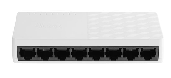 HiLook NS-0508D(O-STD) 8 Port Gigabit Yönetilemez Switch - 10/100/1000 Mbps, Masaüstü, Plastik Kasa, 16 Gbps Kapasite