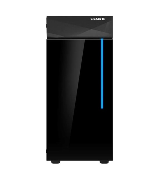 Gigabyte C200 Glass (GB-C200G) Siyah Mid Tower ATX Bilgisayar Kasası - 4x120mm ARGB Fan, Temperli Cam, USB 3.0, PSU Yok