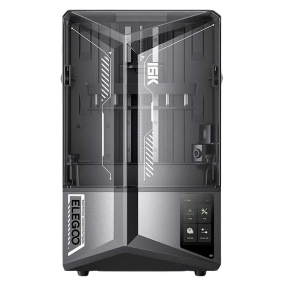 Elegoo Saturn 4 Ultra 16K 3D Yazıcı (SATURN 4 ULTRA) - 16K Monokrom LCD, Kapalı Kasa, Wi-Fi, Kameralı, Reçineli SLA