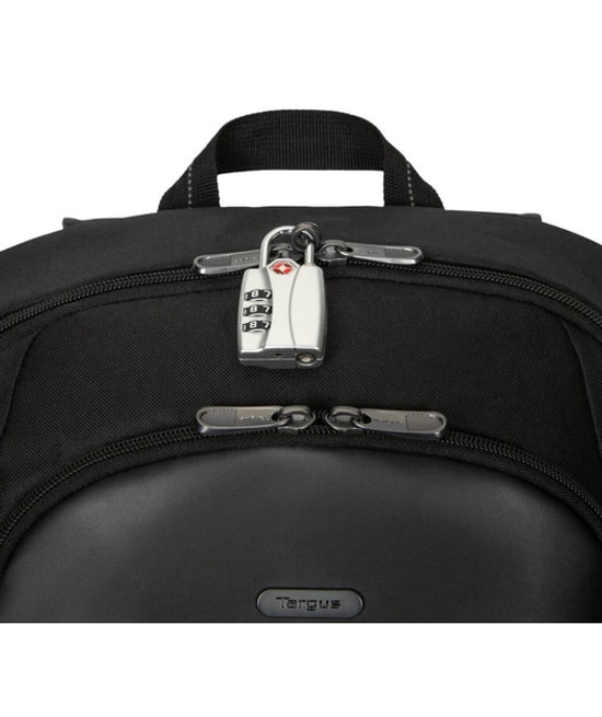 Targus Modern Classic TBB943GL 15.6" Sırt Çantası - Siyah, Laptop Bölmeli, Modern Tasarım, Şık ve Hafif Yapı