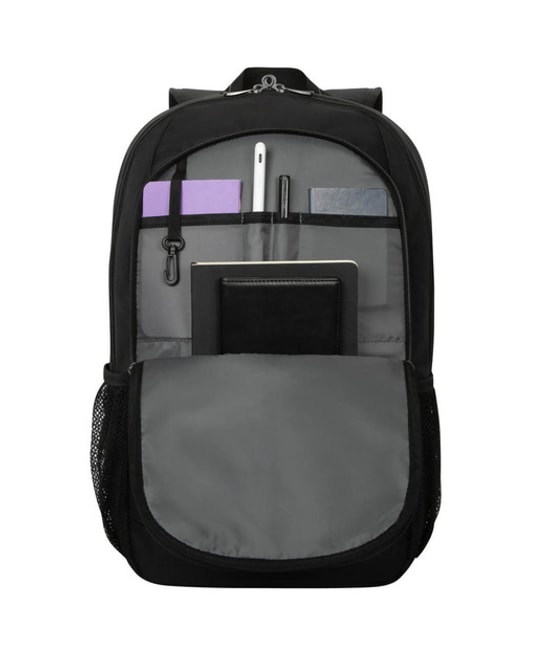 Targus Modern Classic TBB943GL 15.6" Sırt Çantası - Siyah, Laptop Bölmeli, Modern Tasarım, Şık ve Hafif Yapı