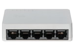 HiLook NS-0105D(O-STD) 5 Port Yönetilemez Switch - 10/100 Mbps, Fast Ethernet, Plastik Masaüstü Kasa, 1 Gbps Kapasite