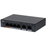 Dahua CS4006-4GT-60 Bulut Yönetilebilir Gigabit PoE Switch - 4 Port 1000Mbps PoE, 2 Port Uplink, 60W, Katman 2, Masaüstü