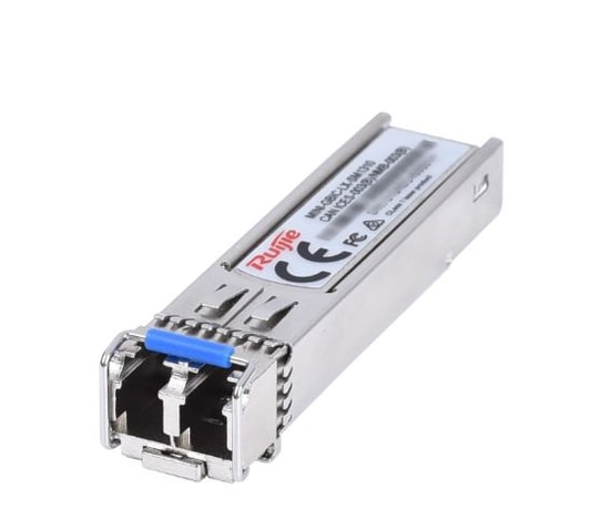 Ruijie Reyee MINI-GBIC-LX-SM1310 Single Mode SFP Modül - 1000Base-LX, 1310nm, 10km, LC Konnektör, Fiber Adaptör