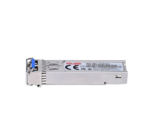 Ruijie Reyee MINI-GBIC-LX-SM1310 Single Mode SFP Modül - 1000Base-LX, 1310nm, 10km, LC Konnektör, Fiber Adaptör