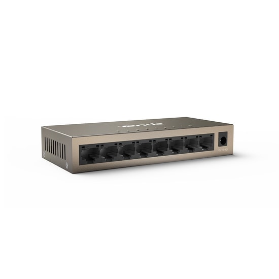 Tenda TEG1008M 8 Port 10/100/1000 Mbps Gigabit Masaüstü Switch - Metal Kasa, Yönetilemez, Tak ve Çalıştır Özellikli