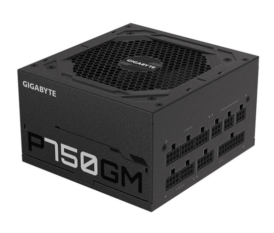 Gigabyte GP-P750GM 750W 80+ Gold Güç Kaynağı - Tam Modüler, 120mm Fan, Aktif PFC, %90 Verimlilik, Siyah PSU