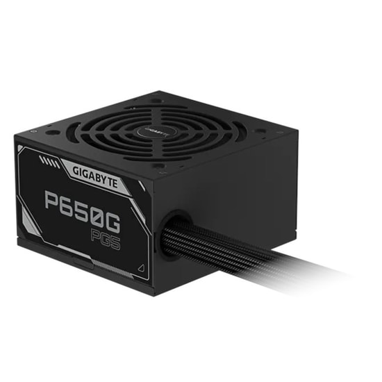 Gigabyte GP-P650G PG5 650W 80+ Gold Güç Kaynağı - ATX 3.1, PCIe 5.1, 120mm Fan, Aktif PFC, Siyah Power Supply