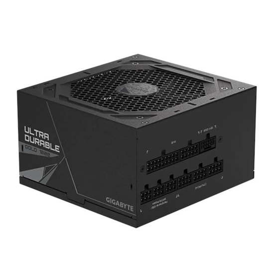 Gigabyte GP-UD1000GM PG5 V2 1000W 80+ Gold Güç Kaynağı - Tam Modüler, ATX 3.1, PCIe Gen 5.1, 120mm Smart Fan, Siyah