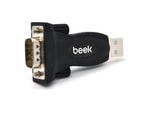 Beek BA-USB-RS232 USB 2.0 to RS232 Seri Port Dönüştürücü Adaptör - DB9 Erkek Konnektör, Tak Çalıştır, Çevirici Adaptör