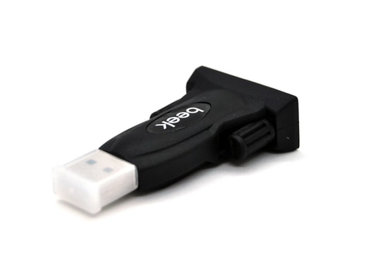 Beek BA-USB-RS232 USB 2.0 to RS232 Seri Port Dönüştürücü Adaptör - DB9 Erkek Konnektör, Tak Çalıştır, Çevirici Adaptör