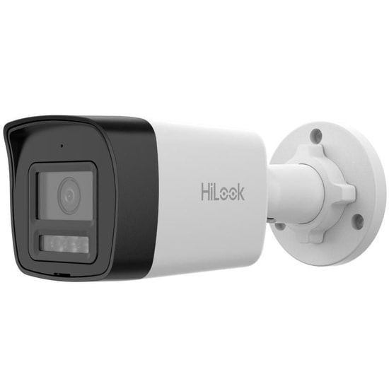 HiLook IPC-B140HA-LUFC 4MP IP Bullet Kamera - 2.8mm Lens, 30m Gece Görüş, ColorVu Dual Light, Dahili Mikrofon, PoE