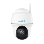 Reolink Argus PT 5MP Güvenlik Kamerası - Pan/Tilt, Renkli Gece Görüşü, Bataryalı, Çift Yönlü Ses, 10m Gece Görüşü, Wi-Fi