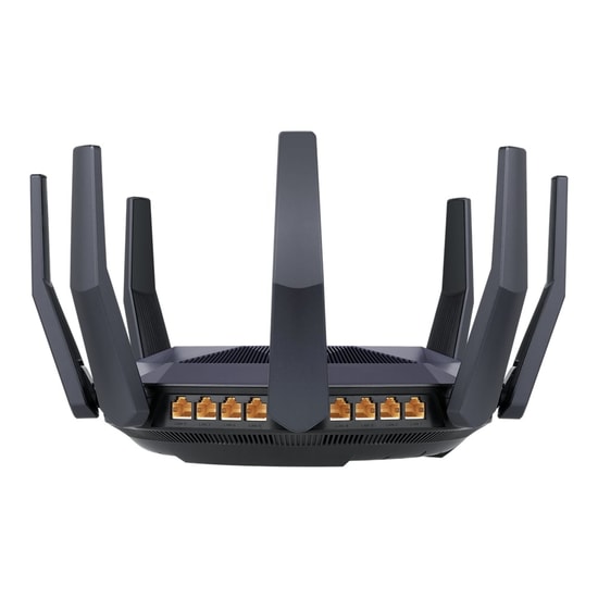 Asus RT-AX89X AX6000 Dual Band Wi-Fi 6 Gaming Access Point Router - 8 Anten, 10G Port, AiMesh, WPA3, MU-MIMO