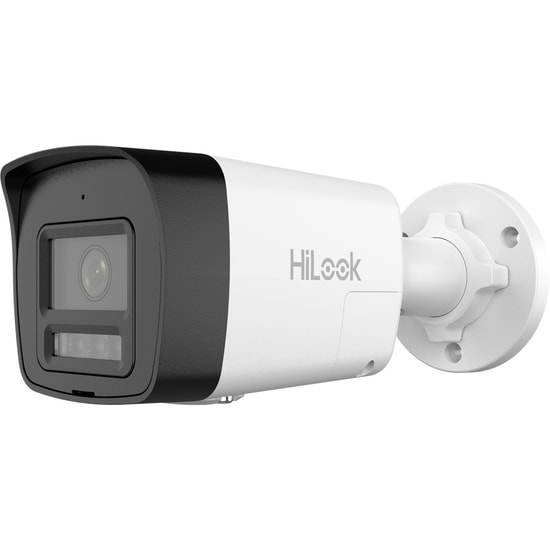 HiLook IPC-B160HA-LUF/SL 6MP IP Bullet Kamera - 2.8mm Lens, 30m Gece Görüş, ColorVu Dual Light, Çift Yönlü Ses, PoE