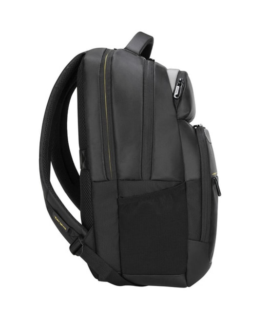 Targus CityGear TCG662GL 15.6 Notebook Sırt Çantası - Siyah, Güvenli Bölme, Dolgulu ve Ergonomik Şık Tasarım Koruma