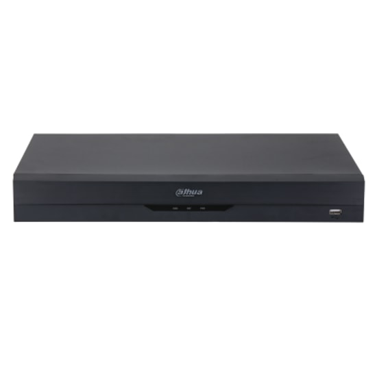 Dahua XVR5216AN-5M-I3 16 Kanal 5MP WizSense XVR Kayıt Cihazı - H.265+, 2x16TB HDD, Yüz Tanıma, 128Mbps Bant Genişliği