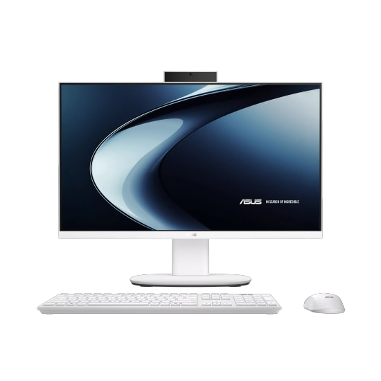 Asus V440 AiO 23.8" FHD Beyaz PC (V440VAK-C38512W0D) - Intel Core i3-100U, 8GB DDR5 RAM, 512GB SSD, FreeDOS
