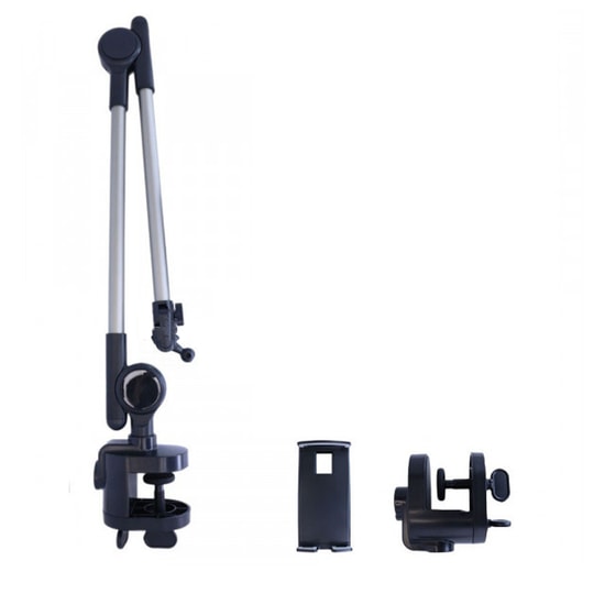 Rtako NT-106410 Siyah 360 Derece Döner Braket Stand - Ev, Ofis ve Okul İçin Alüminyum Ergonomik Masaüstü Standı