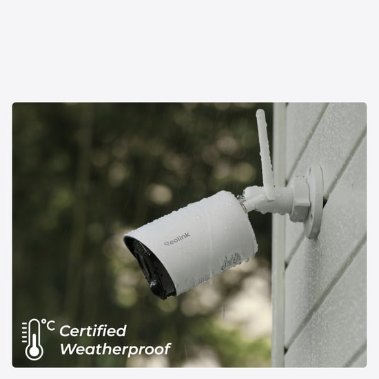 Reolink Argus Eco 3MP 2.8mm Bataryalı Wi-Fi Bullet Güvenlik Kamerası - 10m Gece Görüşü, Çift Yönlü Ses, Akıllı Algılama