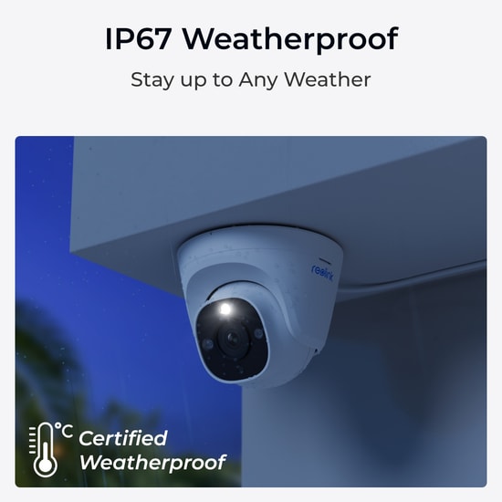 Reolink P344 12MP 4mm PoE IP Dome Güvenlik Kamerası - 30m Renkli Gece Görüşü, Çift Yönlü Ses, IP67 Su Geçirmez, 4K+ UHD