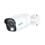 Reolink P330 8MP 2.8mm Lens 4K UHD PoE Bullet Güvenlik Kamerası - 30m Gece Görüşü, IP67 Suya Dayanıklı, Çift Yönlü Ses