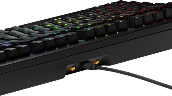 Glorious GMMK3 GLO-G3-100PBFOXTR Kablolu Türkçe Klavye - Q Dizilim, USB Bağlantı, Multimedya Tuş, 24 Ay Garanti